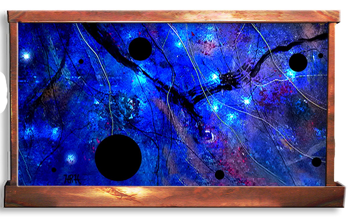 Black Holes Galaxy Wall Fountain